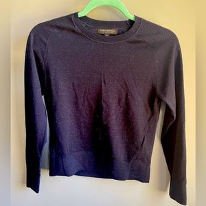 Banana Republic Merino Wool Sweater EUC XS Petite Navy